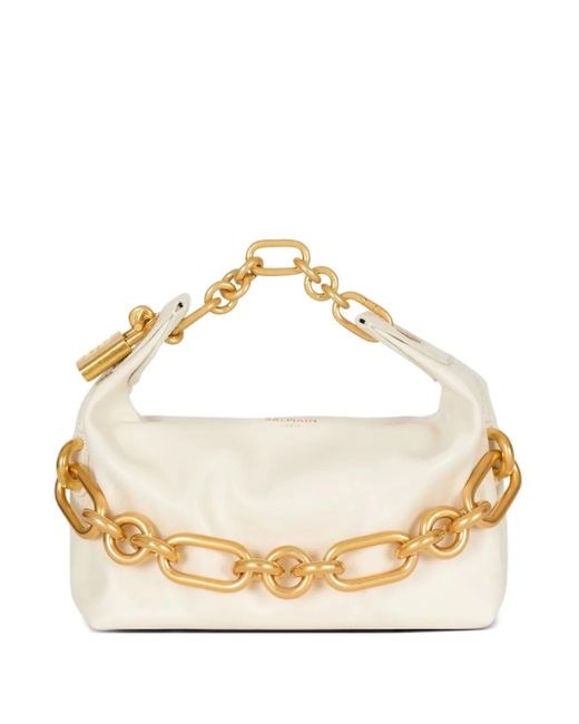 Borsa Tote Sync Mini di Balmain in Metallic