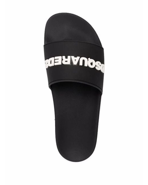 DSquared² Sliders in Black für Herren