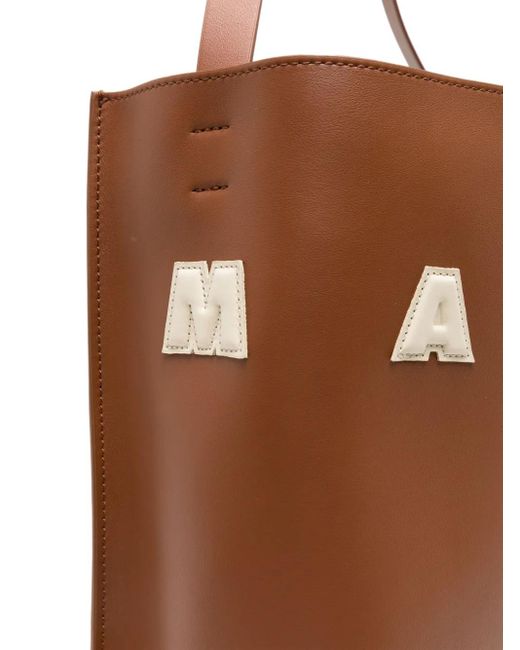 Marni Brown Chic Hobo Handbag