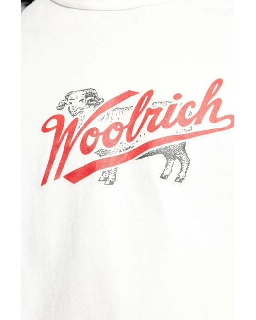 Woolrich White T-Shirts for men