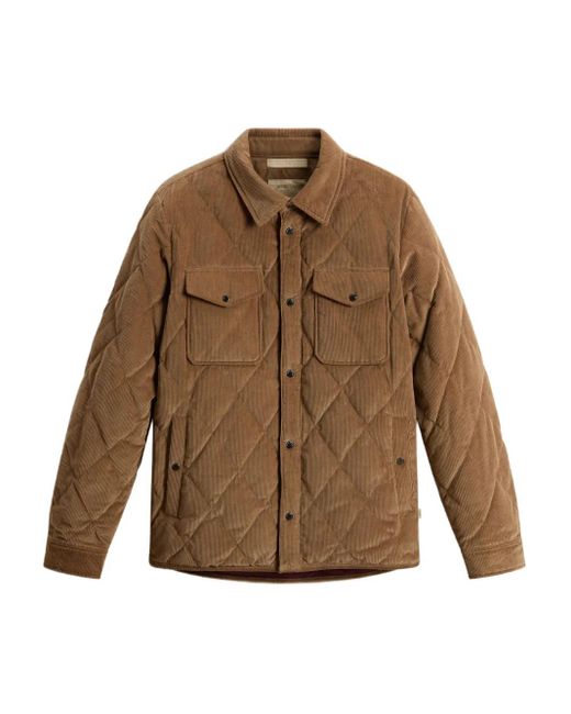 Sobrecamisa Alaskan Woolrich de hombre de color Brown
