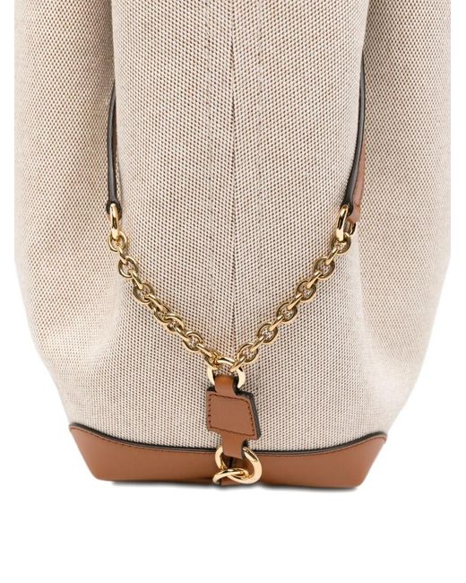 Chloé Natural Large Clover Tote Bag