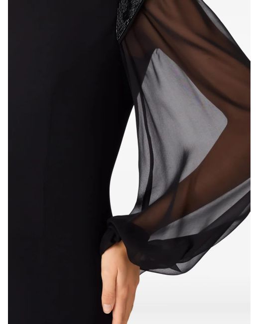 Jenny Packham Black Isabelle Maxi Dress