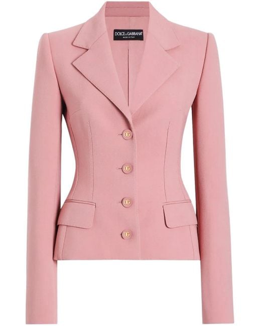 Dolce & Gabbana シングルジャケット Pink