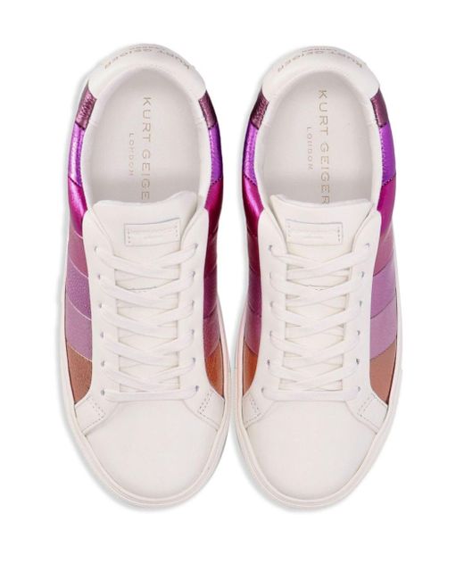 Kurt geiger lane rainbow hotsell trainers