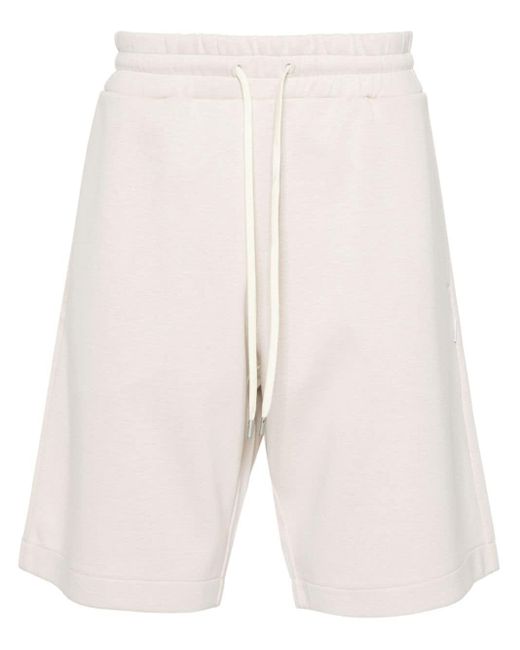 Shorts con vita elasticizzata di Lardini in White da Uomo