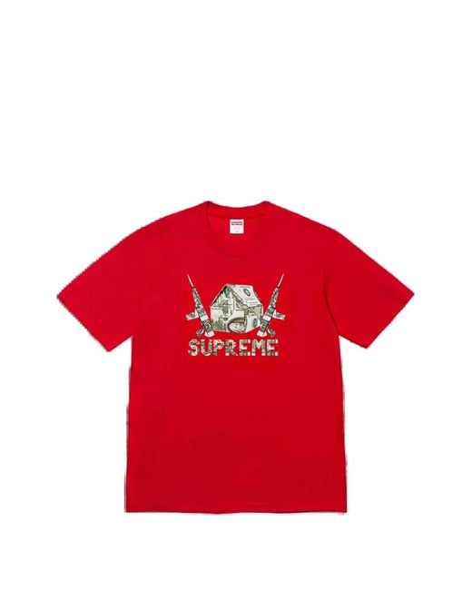 Supreme Red Origami T-Shirt for men