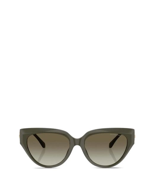Michael Kors Gray Cat-Eye Sunglasses