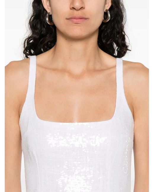 16Arlington White Sior Mini Dress