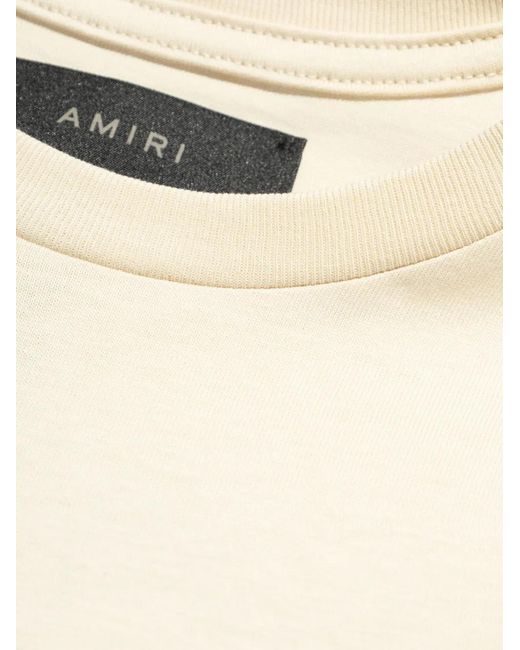 Amiri Cropped Top in het Natural