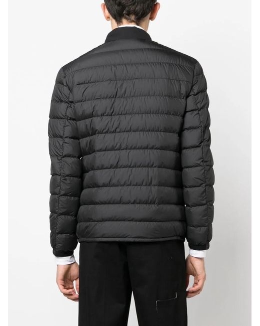 Woolrich Black Quilted Puffer Jacket for men