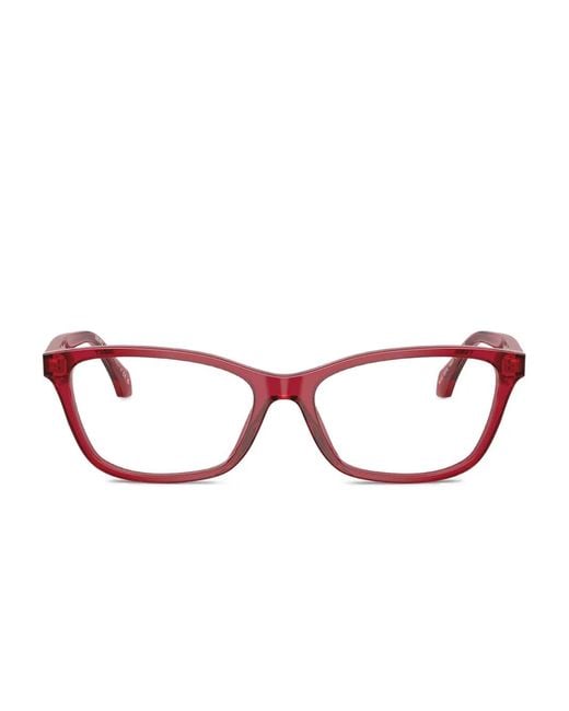 Versace Red Transparente Brille