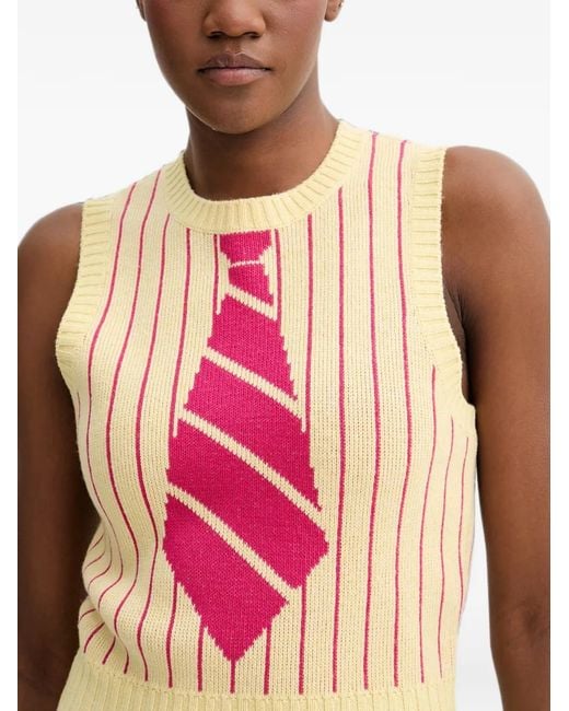 KENZO Blue Striped Vest