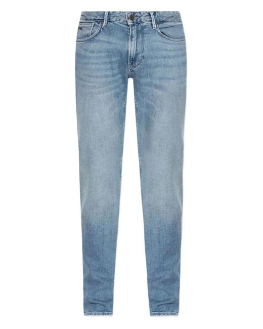 メンズ Emporio Armani ファイブポケット ジーンズ Blue