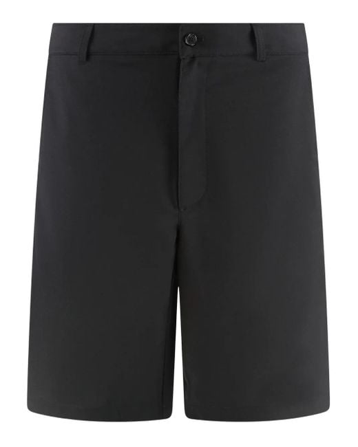 Department 5 Black Logo-Patch Shorts for men