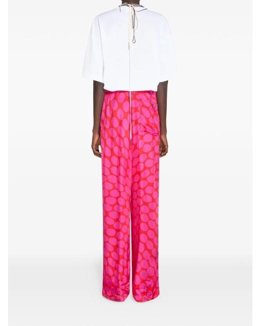 Dries Van Noten White Cotton T-Shirt
