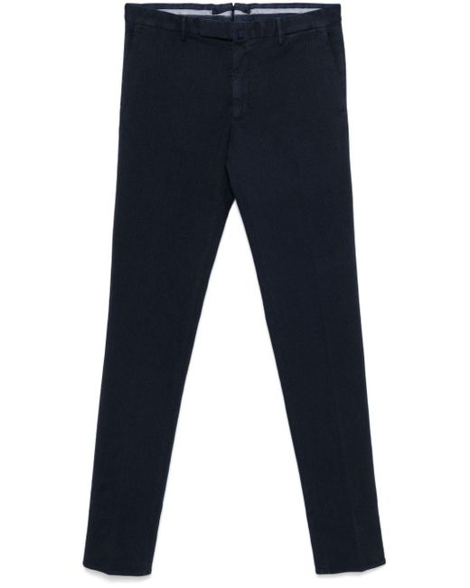 Incotex Blue Slim-Leg Chinos for men