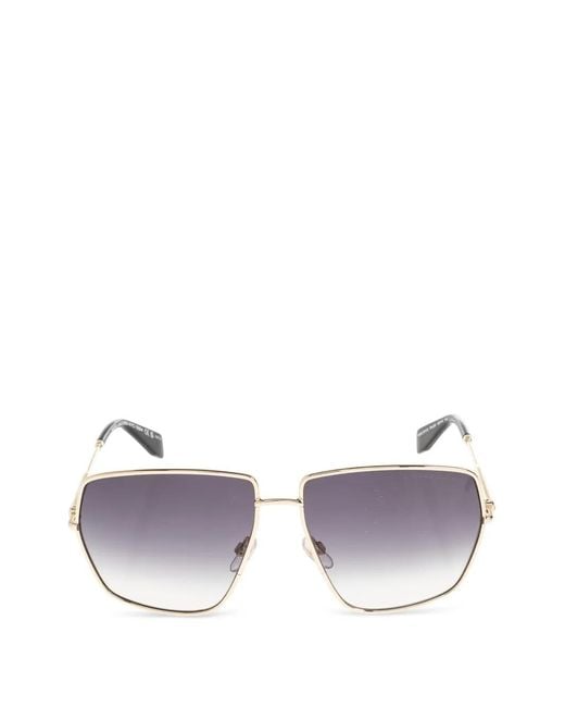 Marc Jacobs Metallic Lunettes De Soleil The Pilot