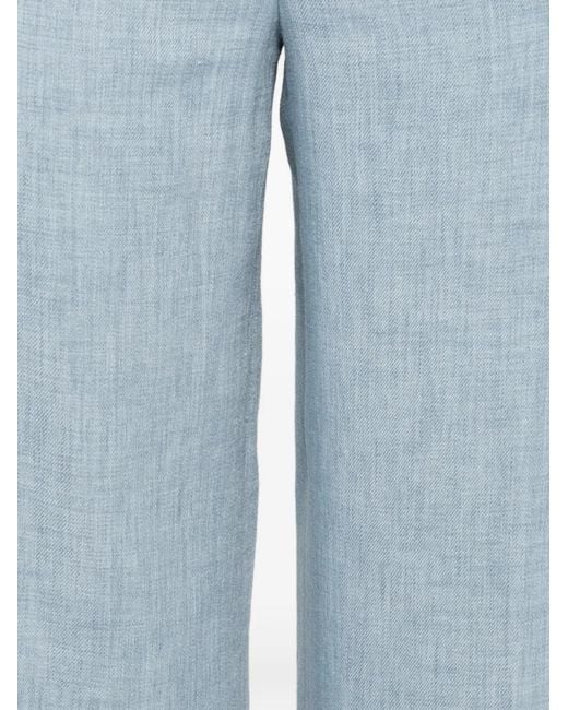 P.A.R.O.S.H. Blue Belt-Loops Trousers
