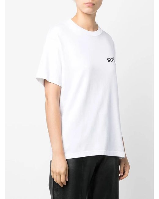 Undercover White Graphic-Print Short-Sleeve T-Shirt
