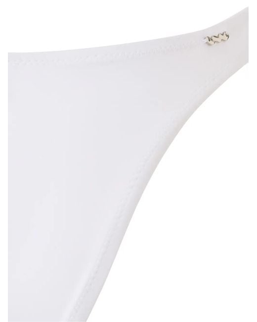 Amir Slama White Cut-Out One-Piece