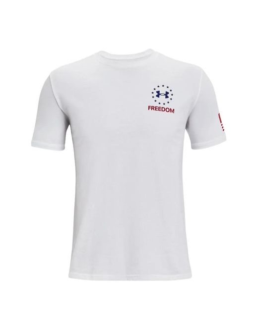 Under Armour White Eagle-Graphic T-Shirt for men