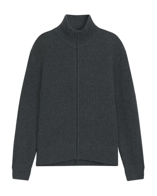 メンズ Boss ジップアップ カーディガン Gray