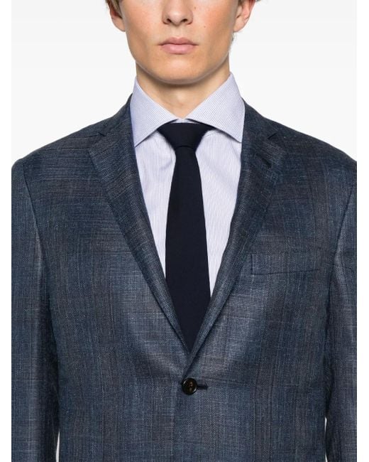 Corneliani Blue Academy Light Blazer for men