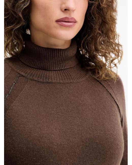 Jersey con cuello vuelto Silvian Heach de color Blue