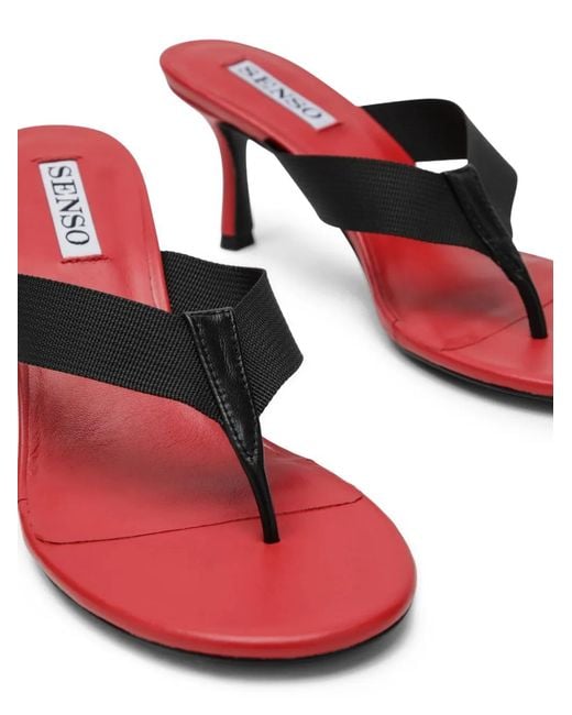 Senso White Frida Thong Sandals