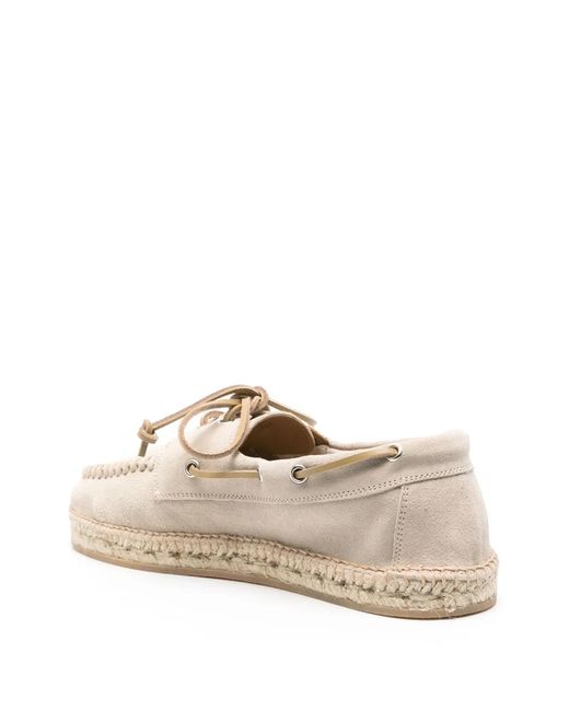 Scarosso Natural Kai Suede Espadrilles for men