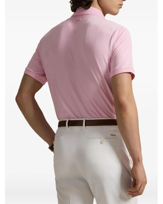 Ralph Lauren Pink Short-Sleeve Polo Shirt for men
