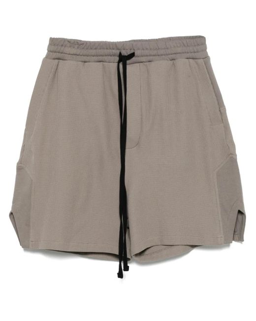 メンズ Thom Krom ワッフル トラックショーツ Gray