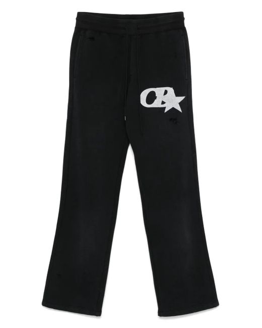 Cole Buxton Black Cb Star Track Pants for men