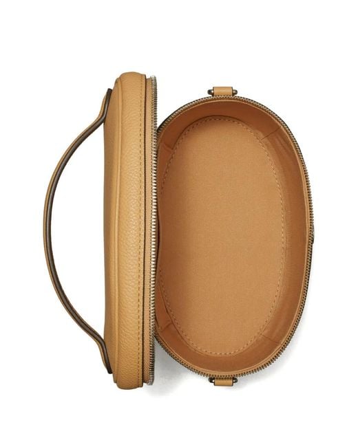 Tory Burch Metallic Pebble Soft Kosmetiktasche