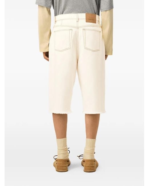 AMI Natural Short Large En Coton for men