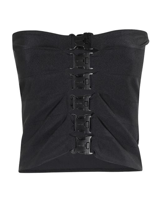 Coperni Black Multi Buckle Top