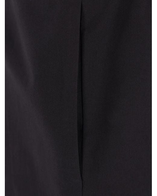 The Row Black Delano Drawstring Trousers