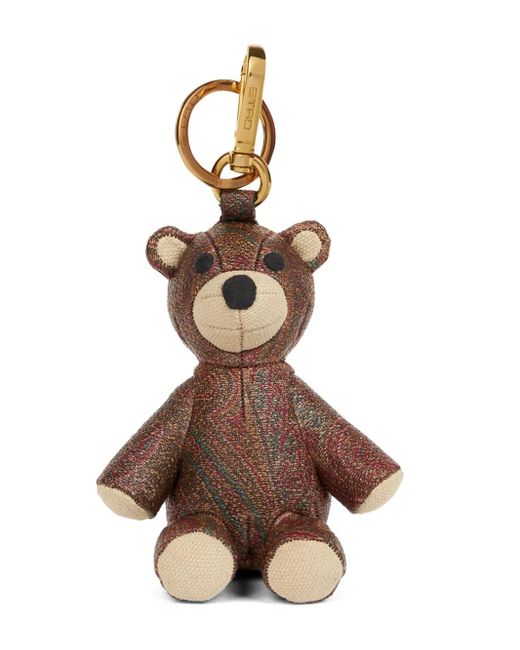 Etro Brown Key Rings