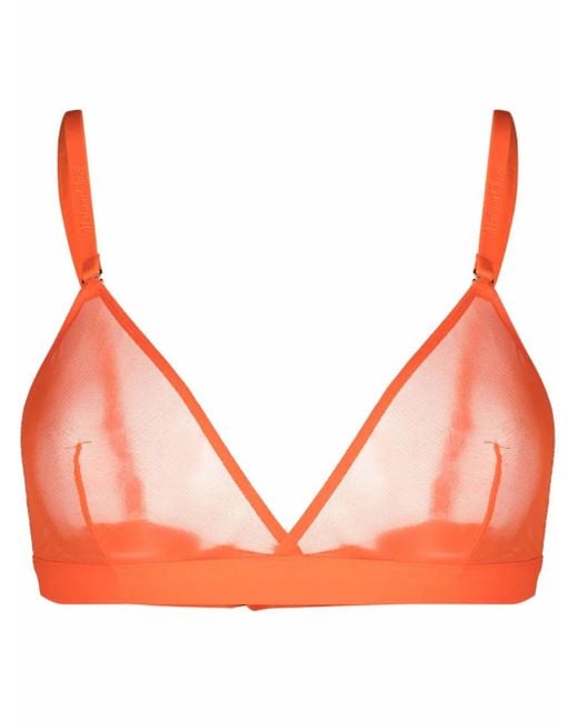 Reggiseno A Triangolo Corps À Corps Neon di Maison Close in Orange