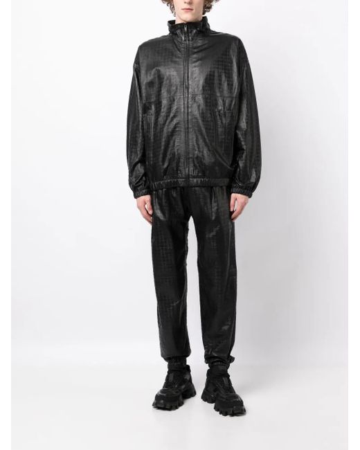 Givenchy Black Leather Trousers for men