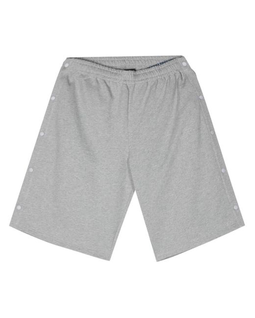 Y. Project Gray Shorts im Layering-Look