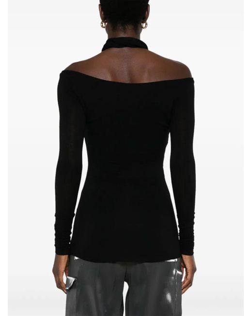 MANURI Rita Blouse in het Black