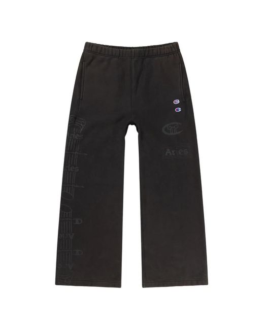Champion Broek Met Logoprint in het Black voor heren