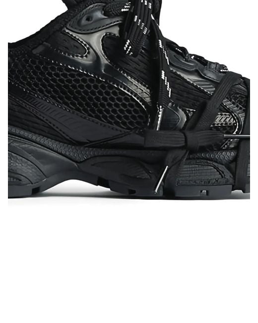 Balenciaga Black Low-Top 3Xl Extreme Lace-Up Sneakers for men