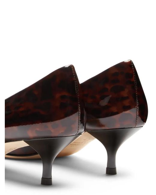 Stuart Weitzman Brown Power Pumps 50Mm