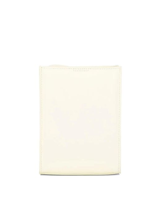Borsa A Spalla di Jil Sander in White da Uomo