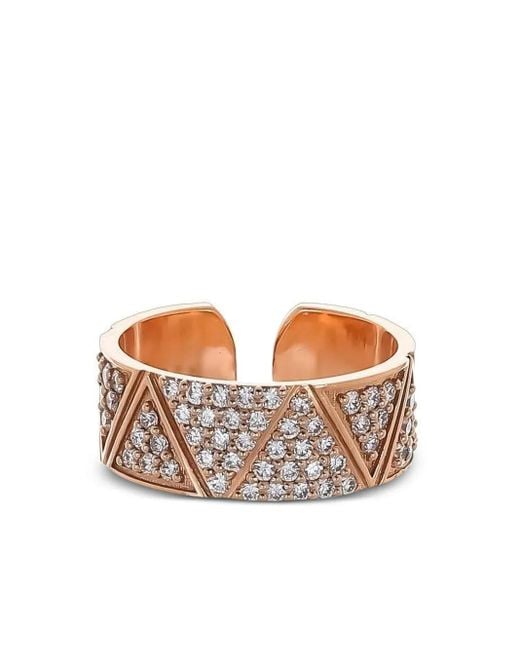 Alessa Jewelry White 18K Rose Elixir Diamond Ring