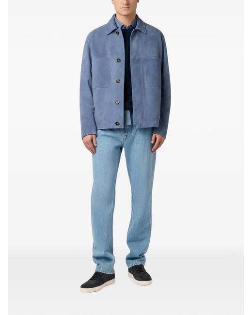 Tod's Blue Jacket for men