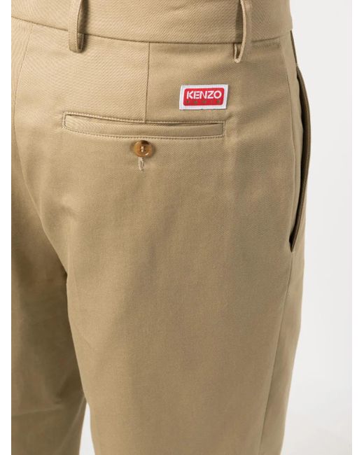 KENZO Straight Broek in het Natural voor heren